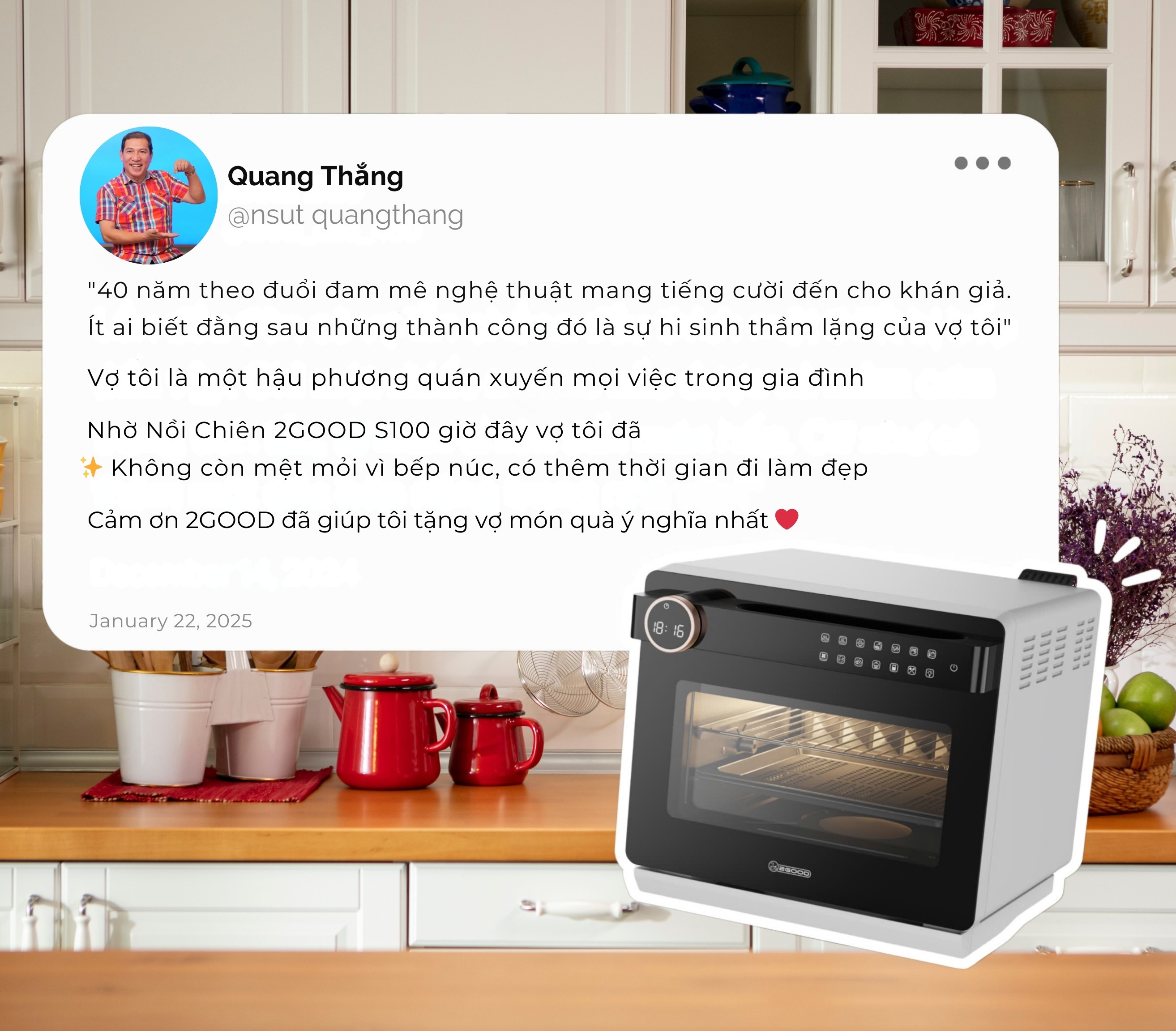 Goo Vortex Nồi Chiên Hơi Nước 2Good Vortex - S100 - Ưu Đãi Combo Bản Cải Tiến Mới ...