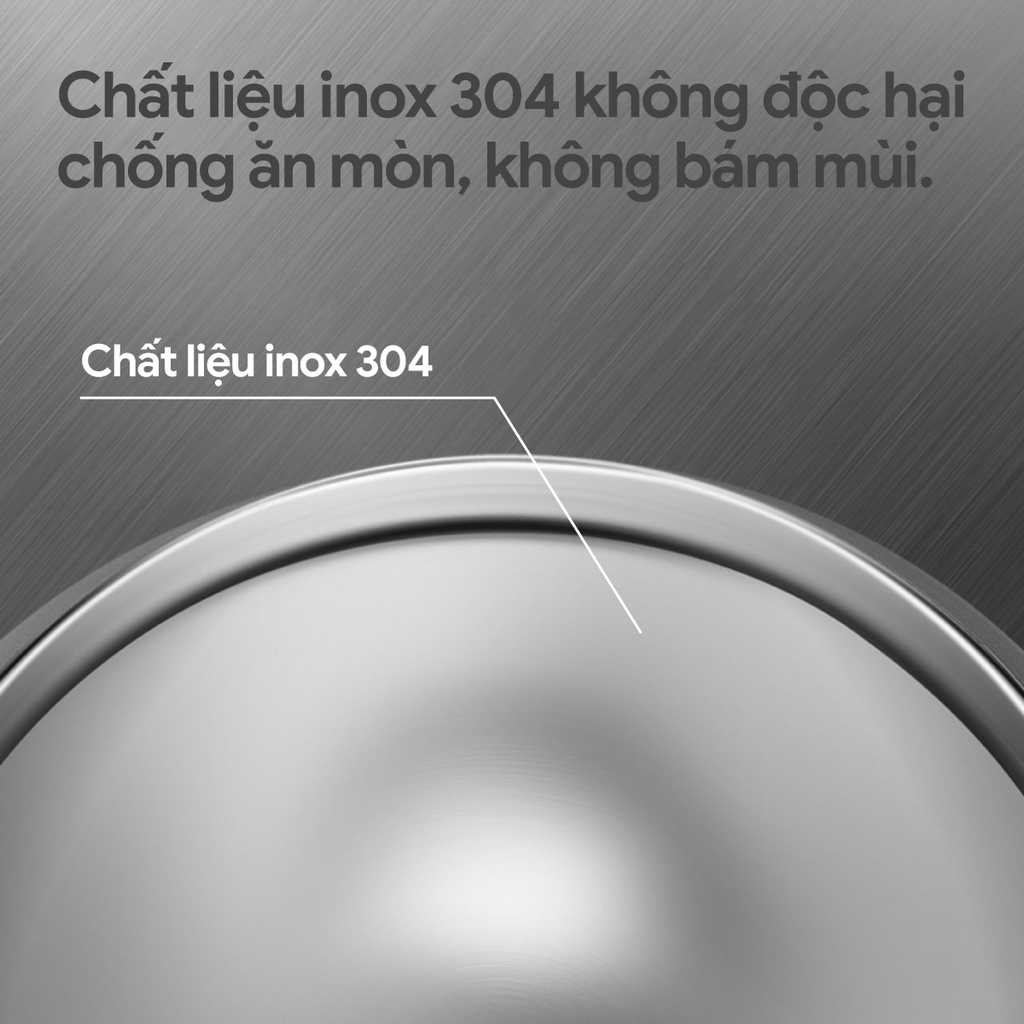 Bộ Hộp Cơm Giữ Nhiệt 2GOOD Lunch Box HC01 (2000ml) - Kèm Muỗng Và Đũa Inox 304