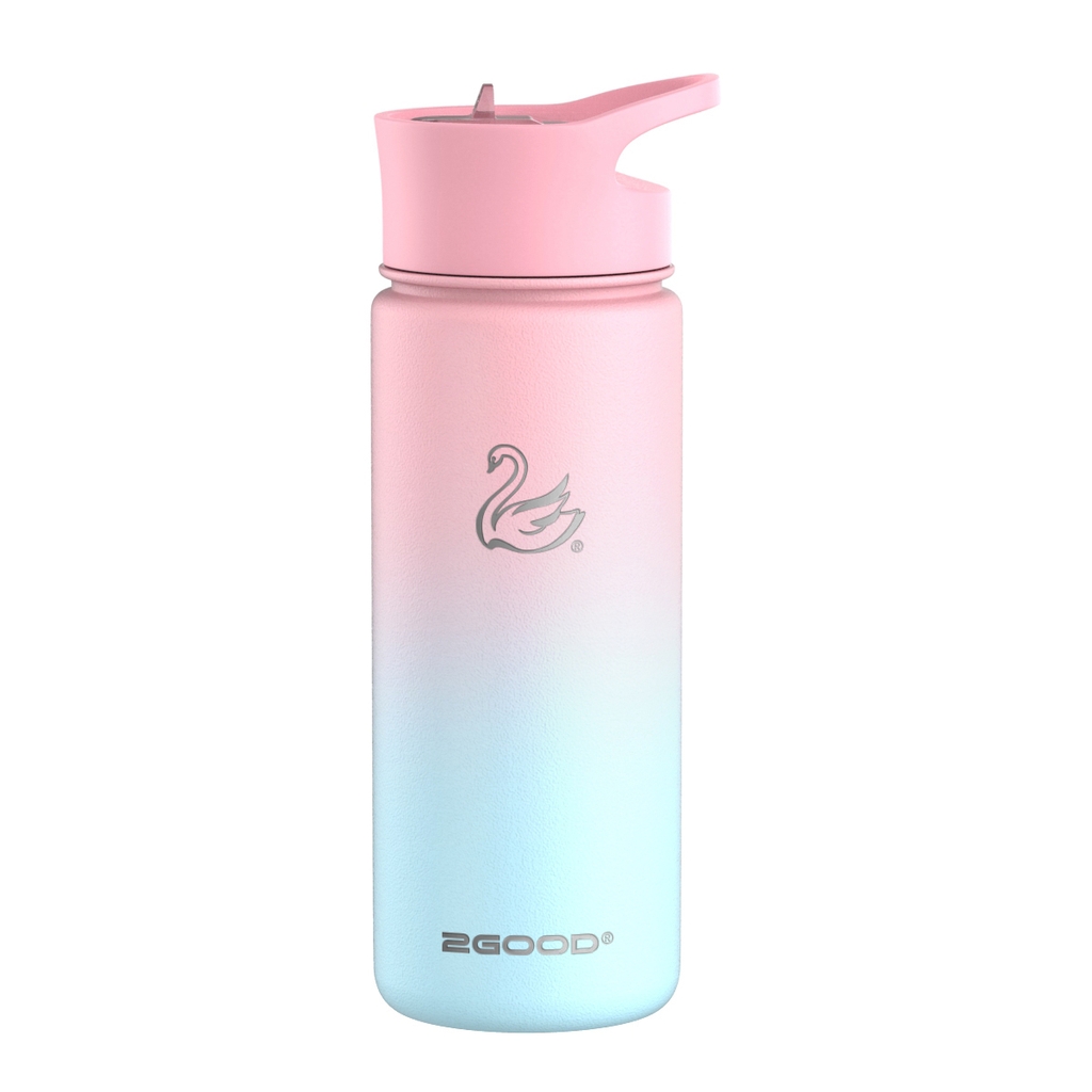 Bình giữ nhiệt 2GOOD Wide Mouth WM-02 532ml (Cotton Candy)
