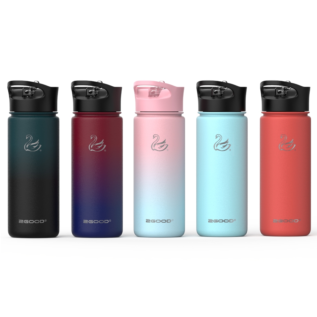 Bình giữ nhiệt 2GOOD Wide Mouth WM-02 532ml (Cotton Candy)