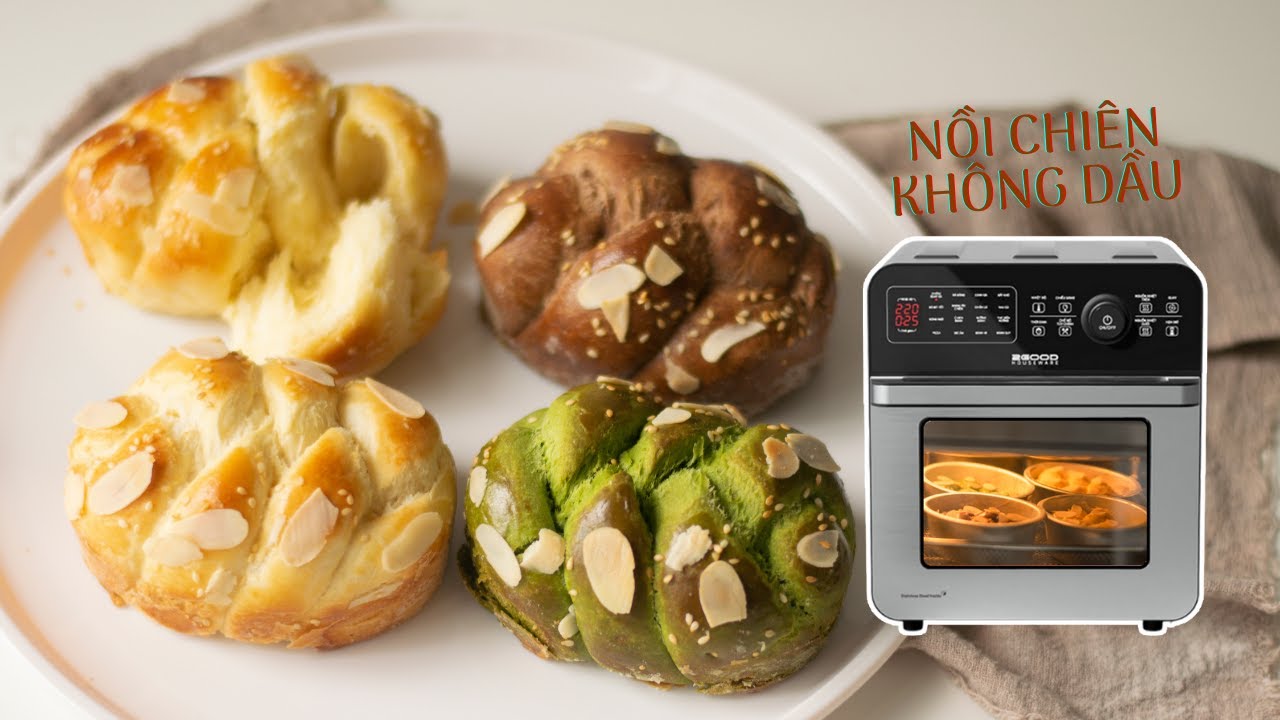 Bánh Mì Hoa Cúc MINI Không Nhồi - Nồi S20