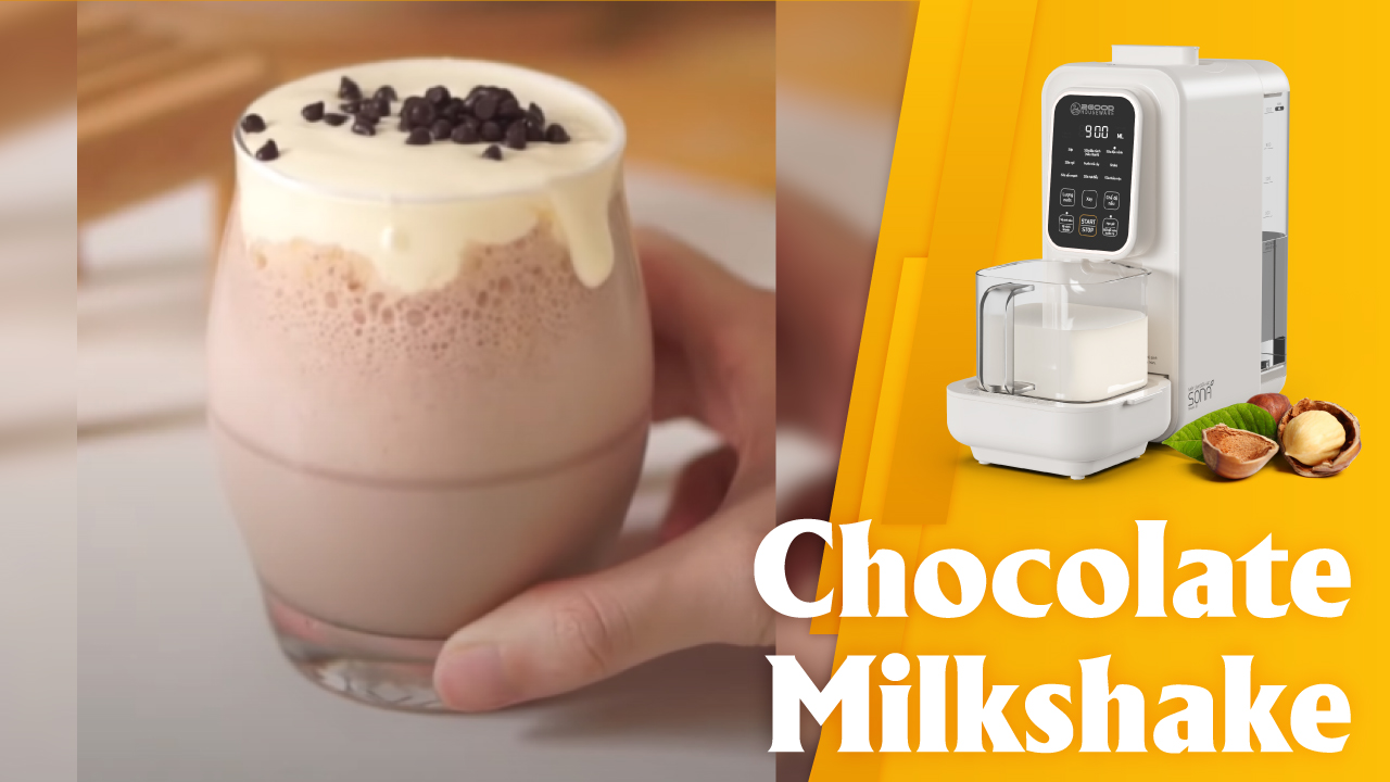 Chocolate Milkshake Với Máy Làm Sữa Hạt SONA I8