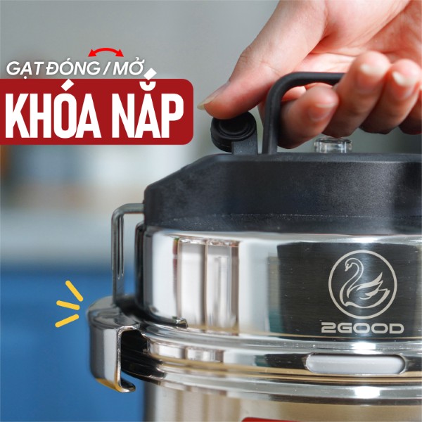 Nồi Áp Suất Mini 2GOOD M1 (2000ml)