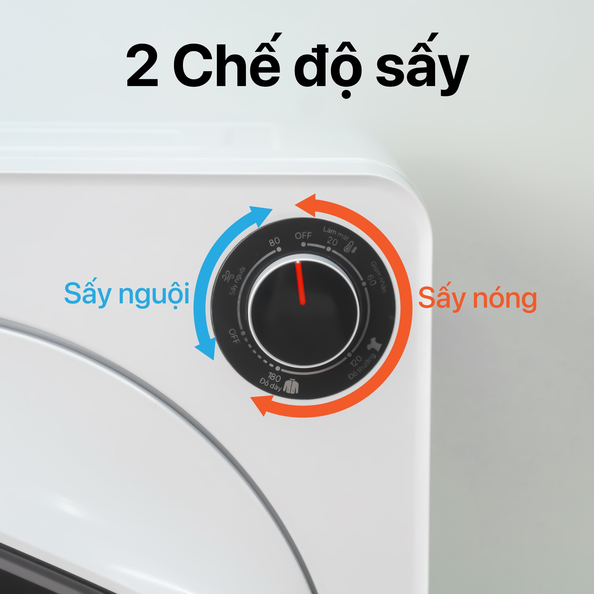 Máy Sấy Quần Áo Thông Minh 2GOOD GB-12 - Khối Lượng Sau Sấy 6kg