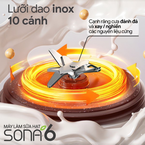 Máy Làm Sữa Hạt 2GOOD SONA 6 (1,8 Lít)