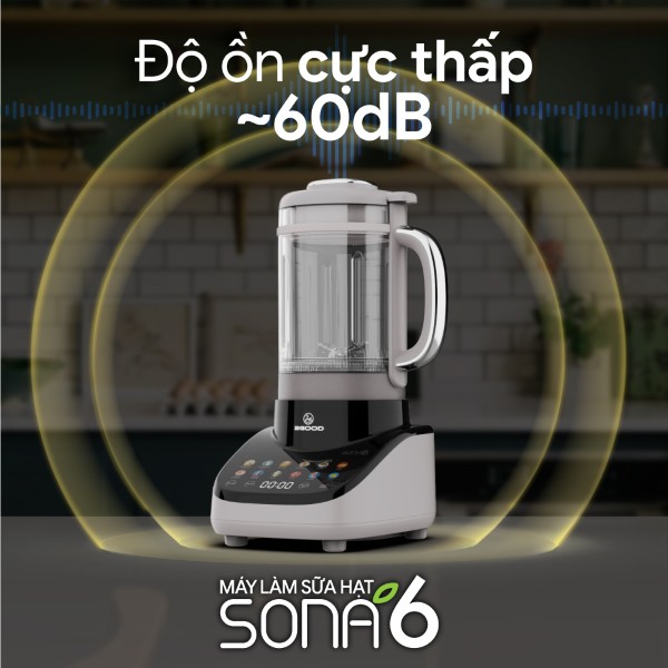 Máy Làm Sữa Hạt 2GOOD SONA 6 (1,8 Lít)