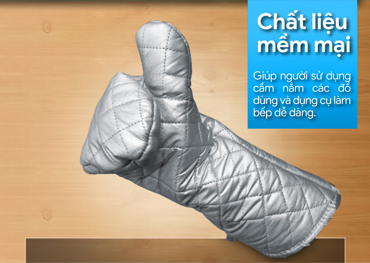 Găng Tay Nướng Bánh Cách Nhiệt Baking Gloves