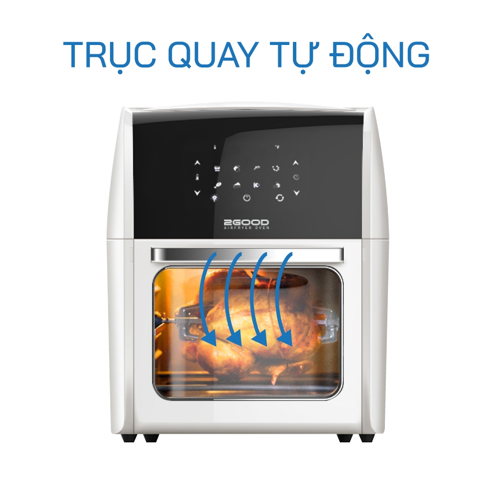 Nồi Chiên Không Dầu 2GOOD Vortex S-15 Air Fryer Oven (12L)