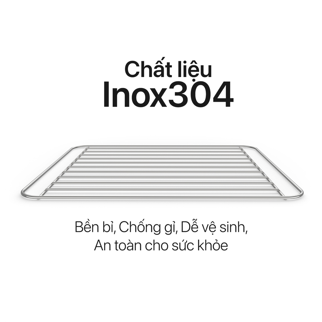 Vỉ Nướng Cá NCKD 2GOOD S19*S20 (Inox 304)