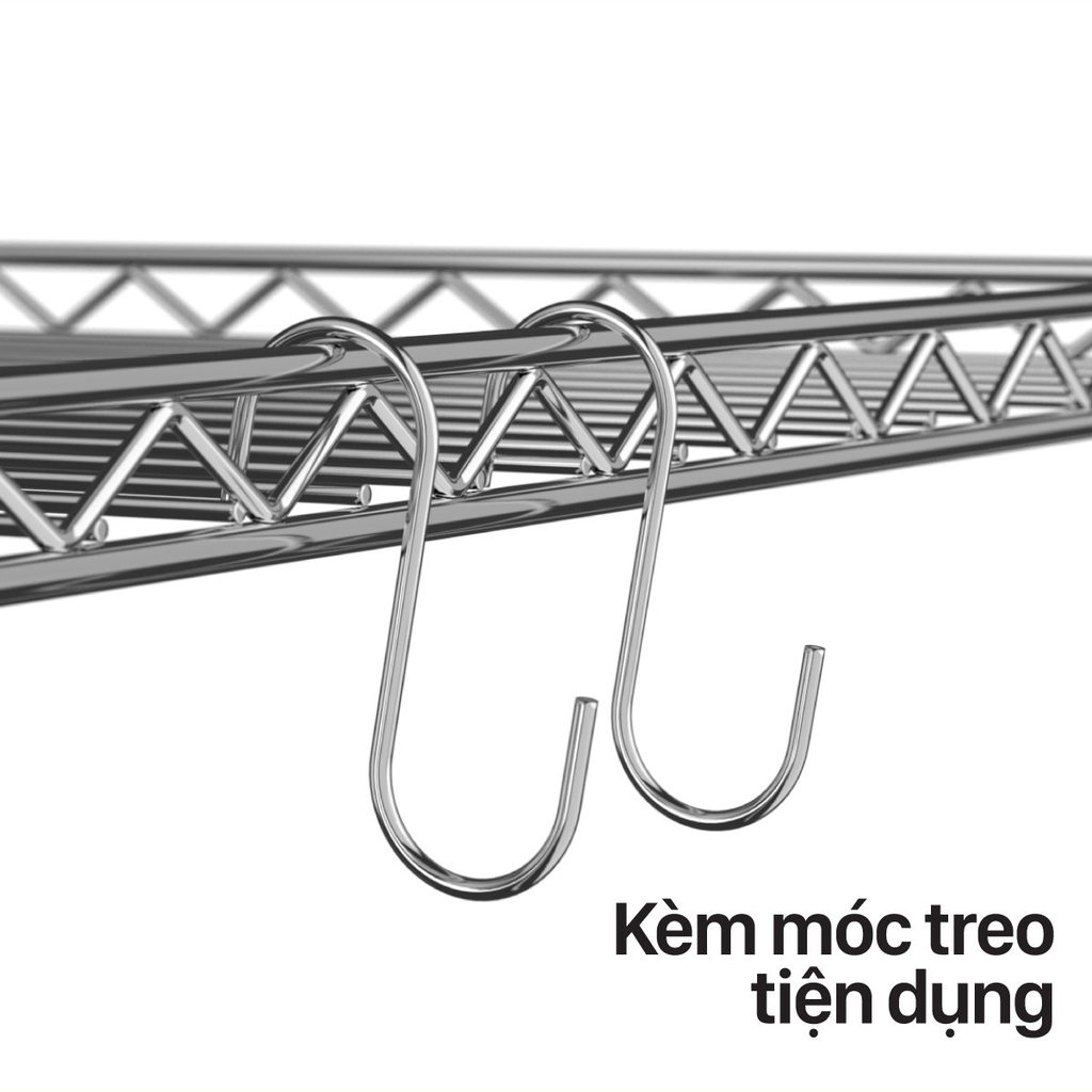 Kệ nồi chiên không dầu, Tiết kiệm diện tích, Lắp ráp dễ dàng