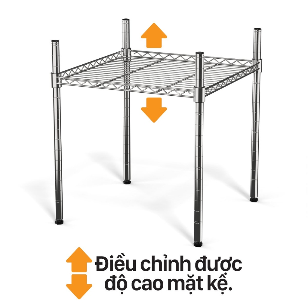 Kệ nồi chiên không dầu, Tiết kiệm diện tích, Lắp ráp dễ dàng