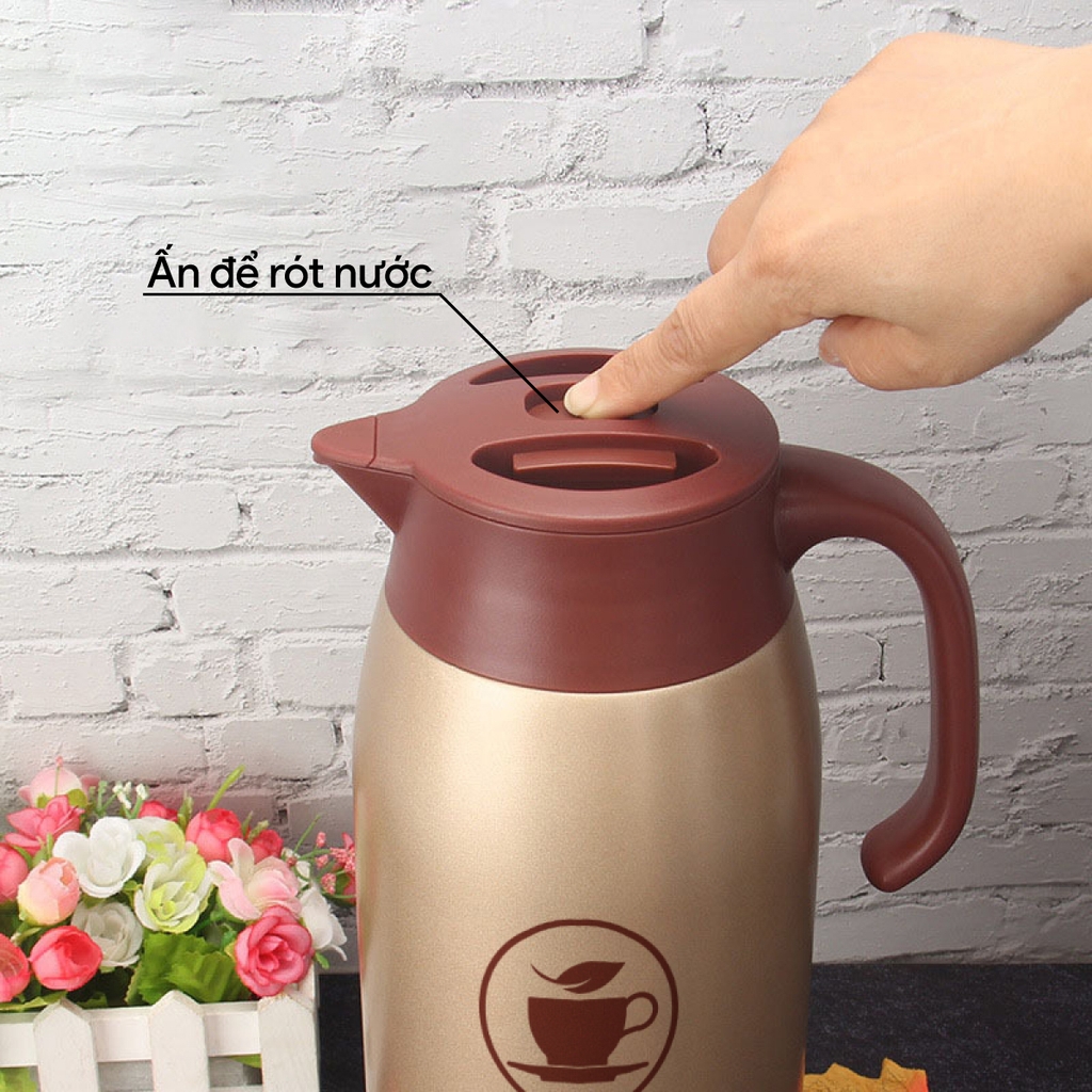 Phích Pha Trà Giữ Nhiệt 2GOOD B18 (1,6 Lít)
