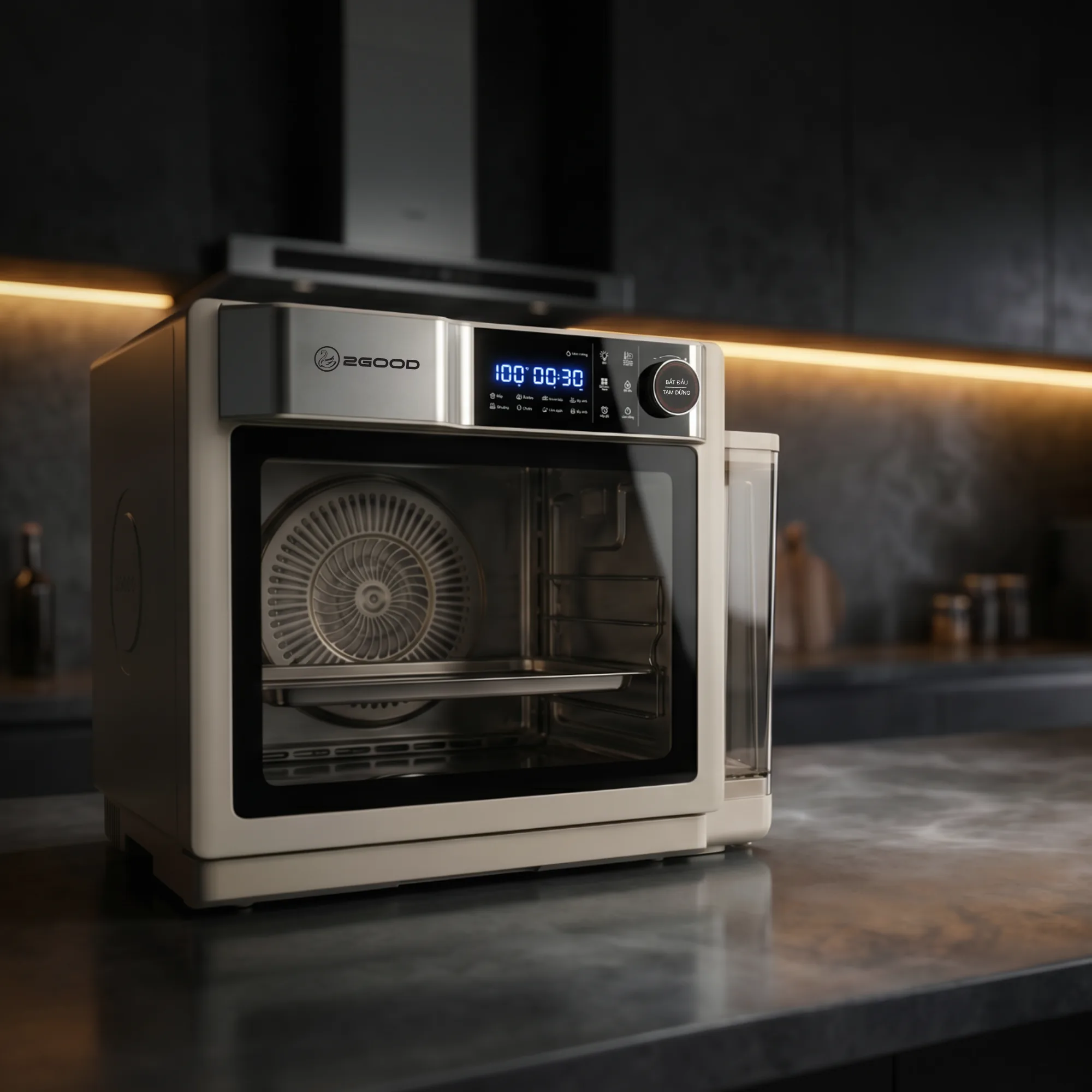 Nồi Chiên Hơi Nước 2GOOD S200 - AeroCore Dynamics 32L