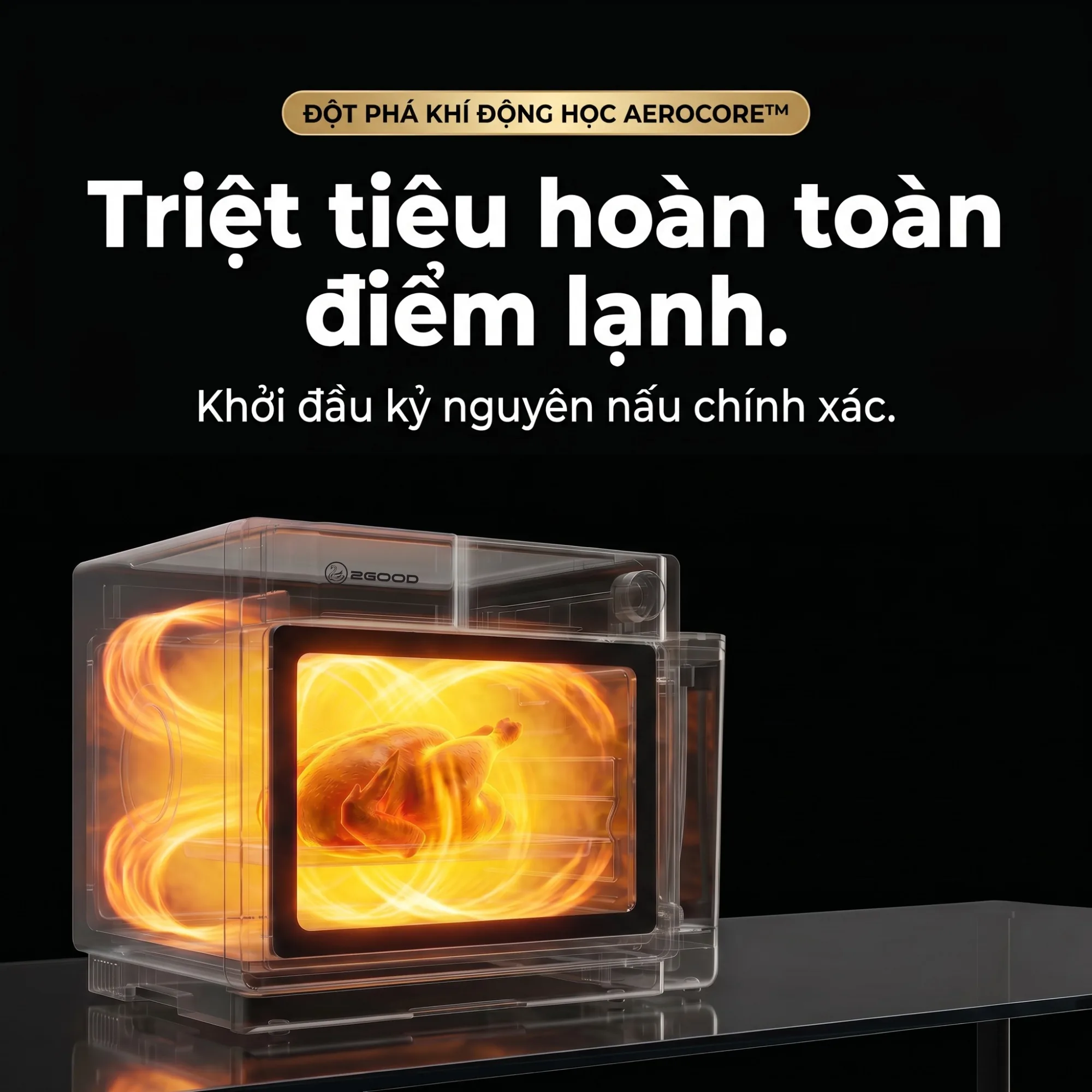 Nồi chiên hơi nước 2good s200 - Aerocore Dynamics 32L