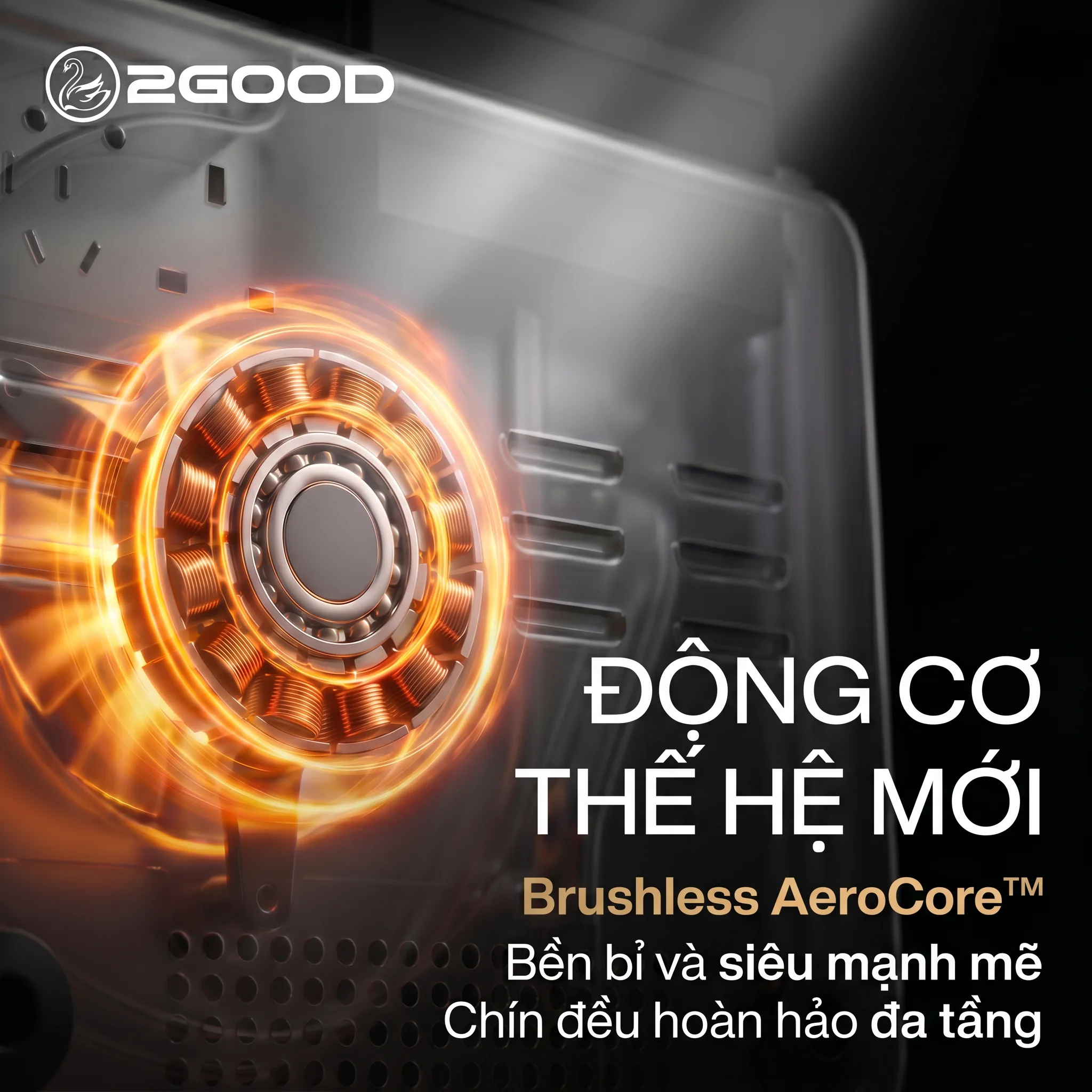 Nồi chiên hơi nước 2good s200 - Aerocore Dynamics 32L