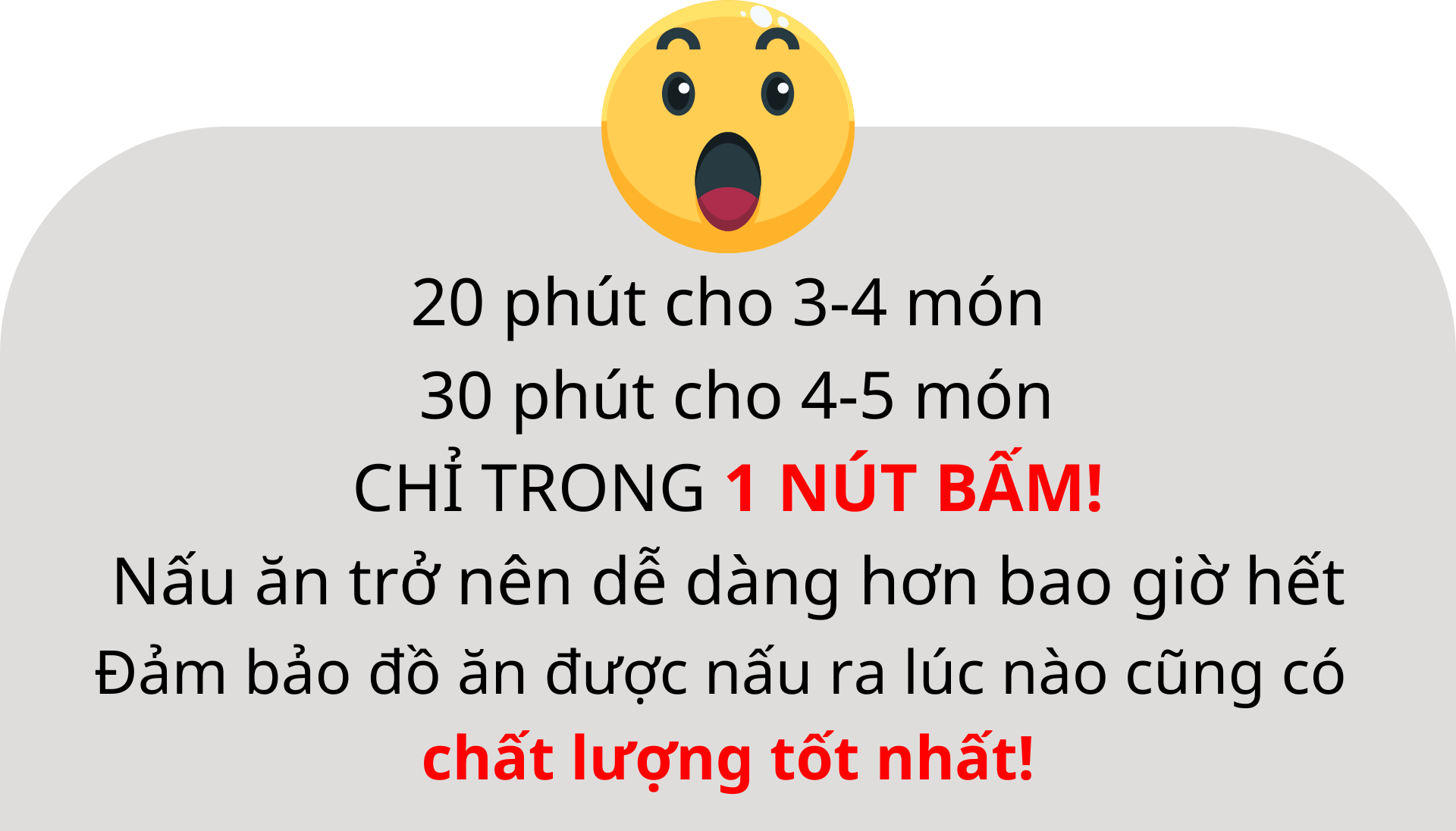 nấu 4-5 món chỉ trong 1 nút bấm với nồi chiên hơi nước 2GOOD S100 