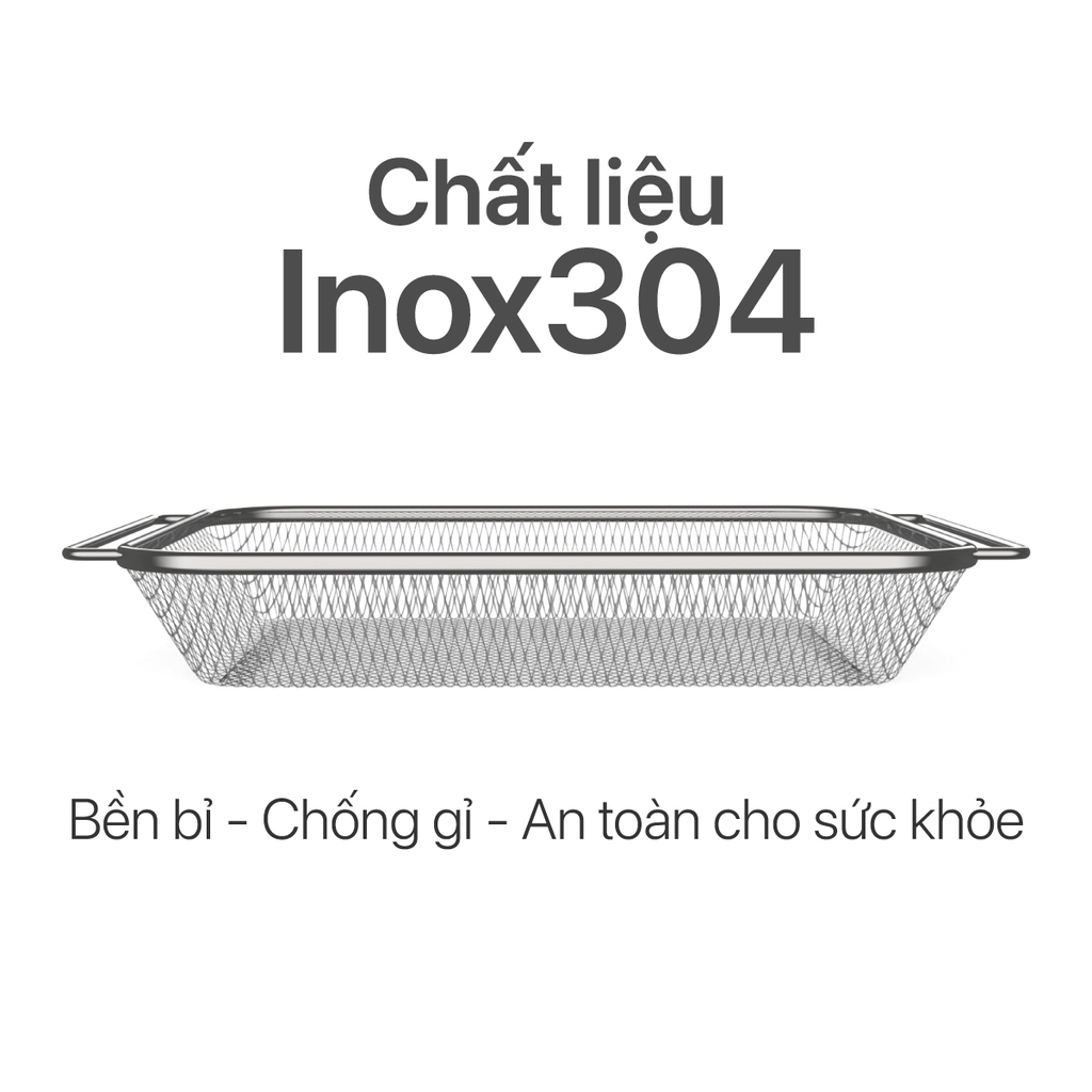 Vỉ nướng sâu lòng NCKD 2GOOD S19*S20 (Inox 304)