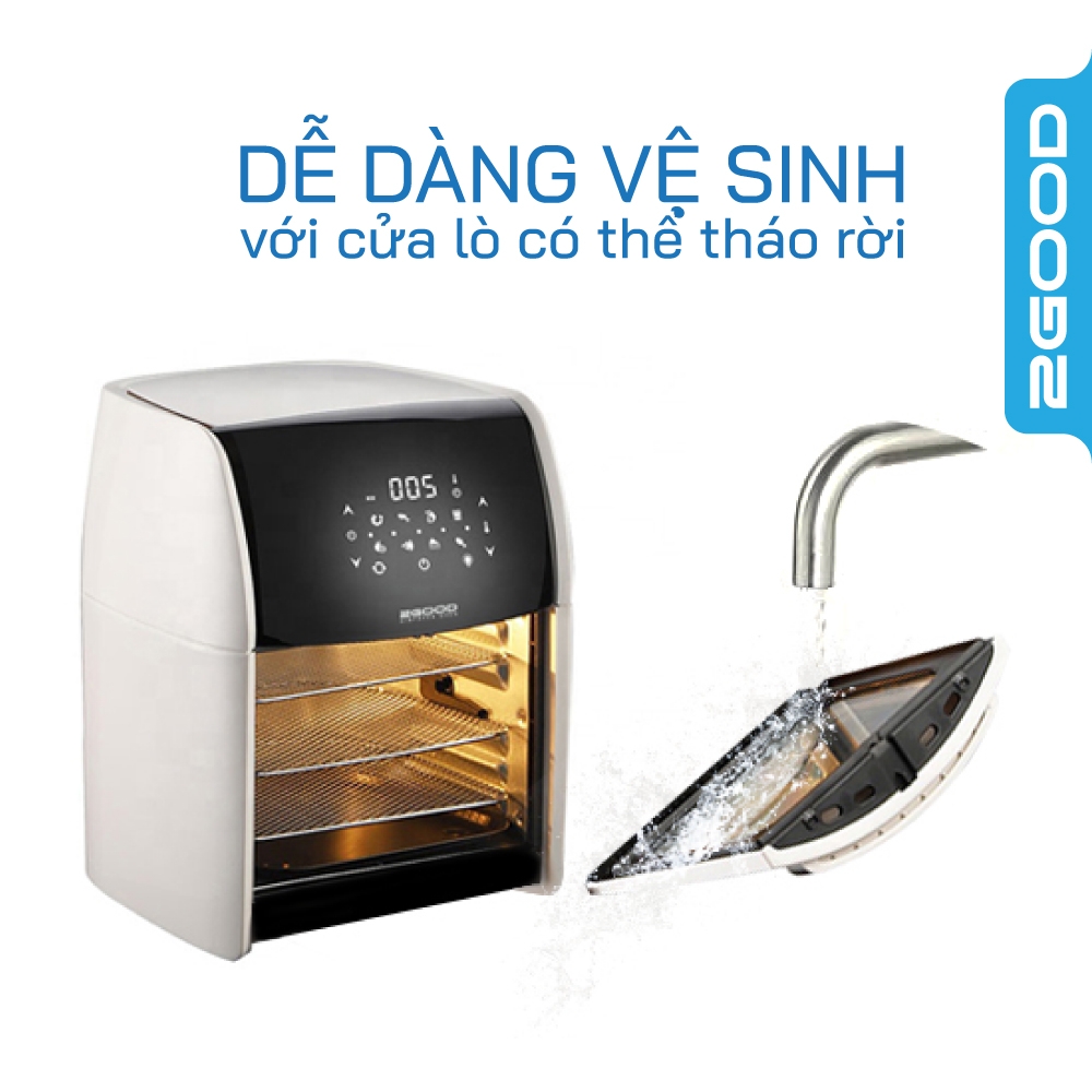 Nồi Chiên Không Dầu 2GOOD Vortex S-15 Air Fryer Oven (12L)