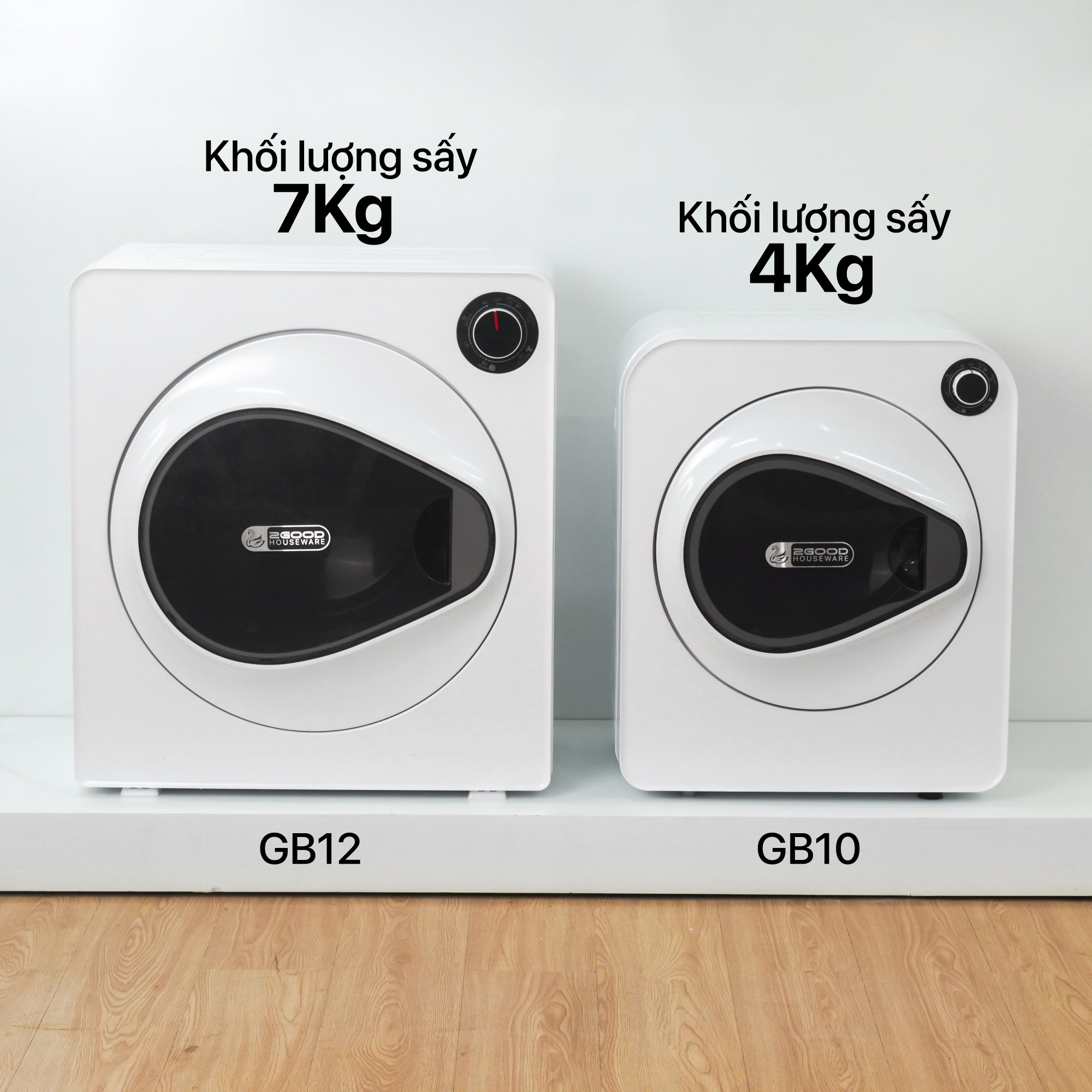 Máy sấy Quần Áo Thông minh 2GOOD GB-12 - Khối Lượng Sau Sấy 6kg