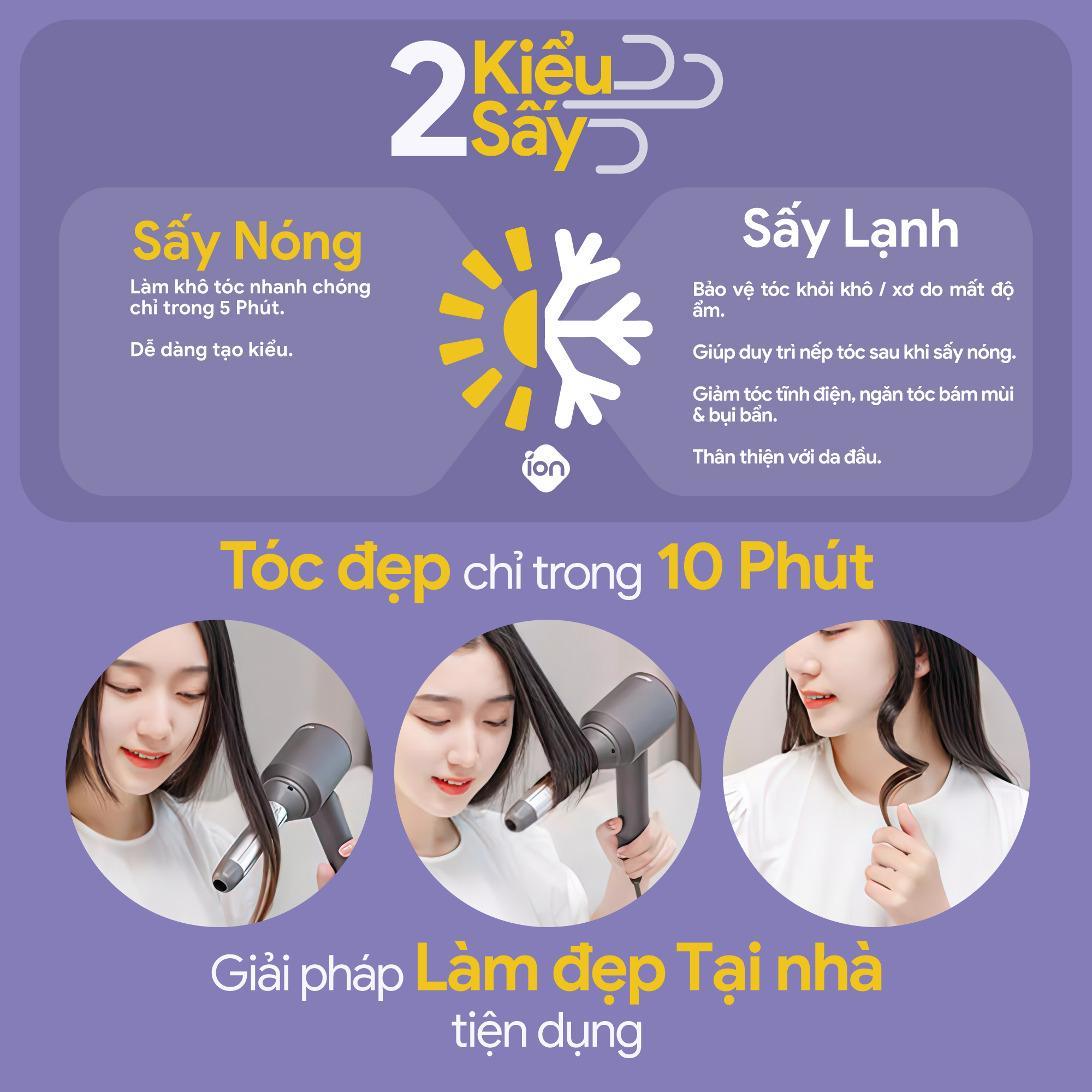 Máy sấy tóc 2GOOD ION 2