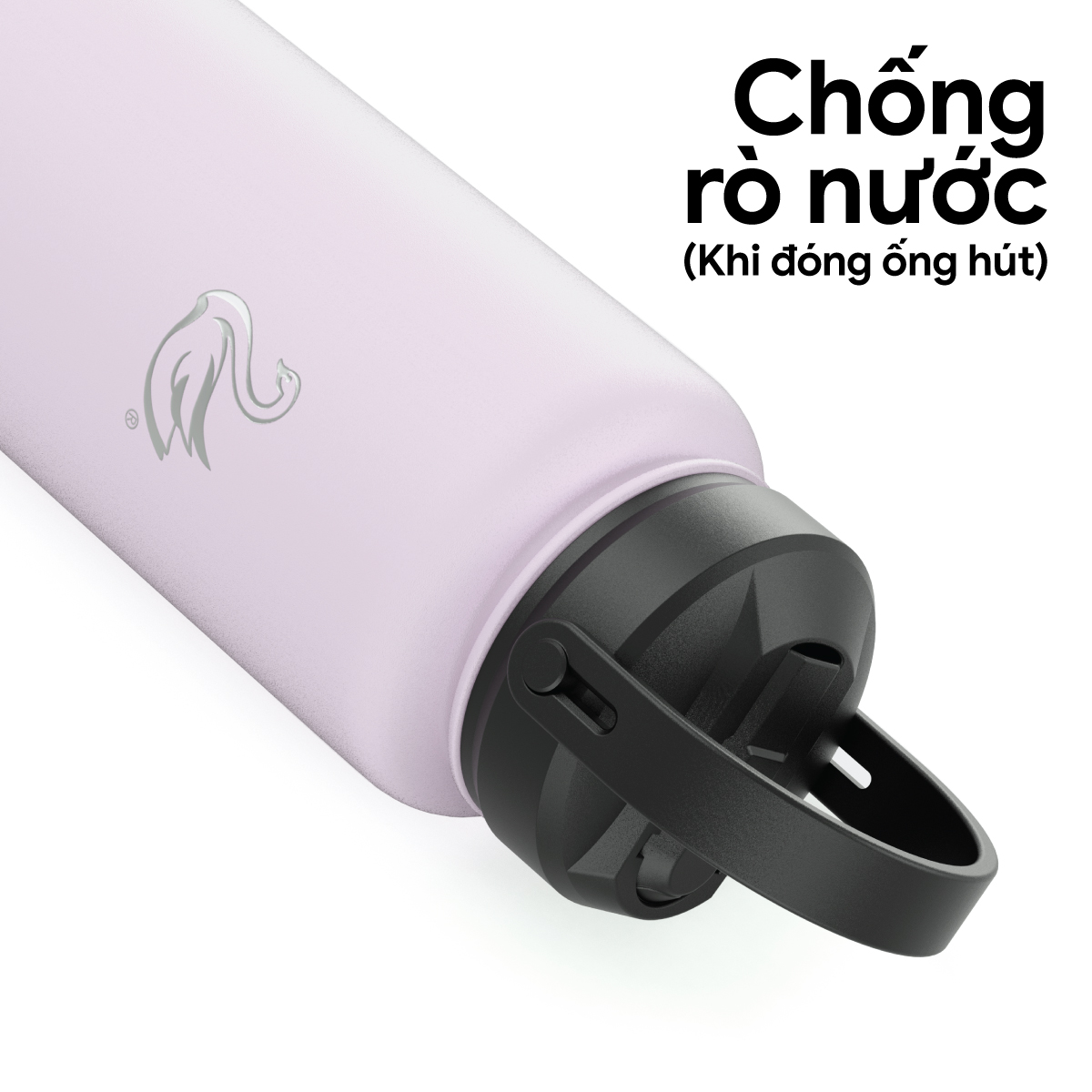 Bình Giữ Nhiệt 2GOOD WF-01 - Combo 2 Nắp Và Lõi Lọc Detox Inox 304