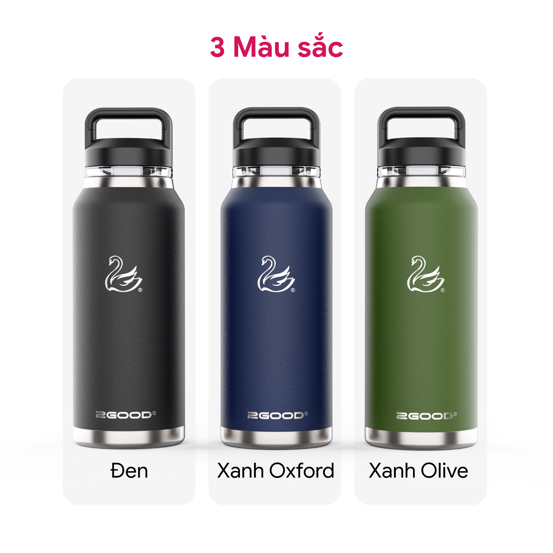 Bình giữ nhiệt 2GOOD Chug Cap CC-01 (1000ml)