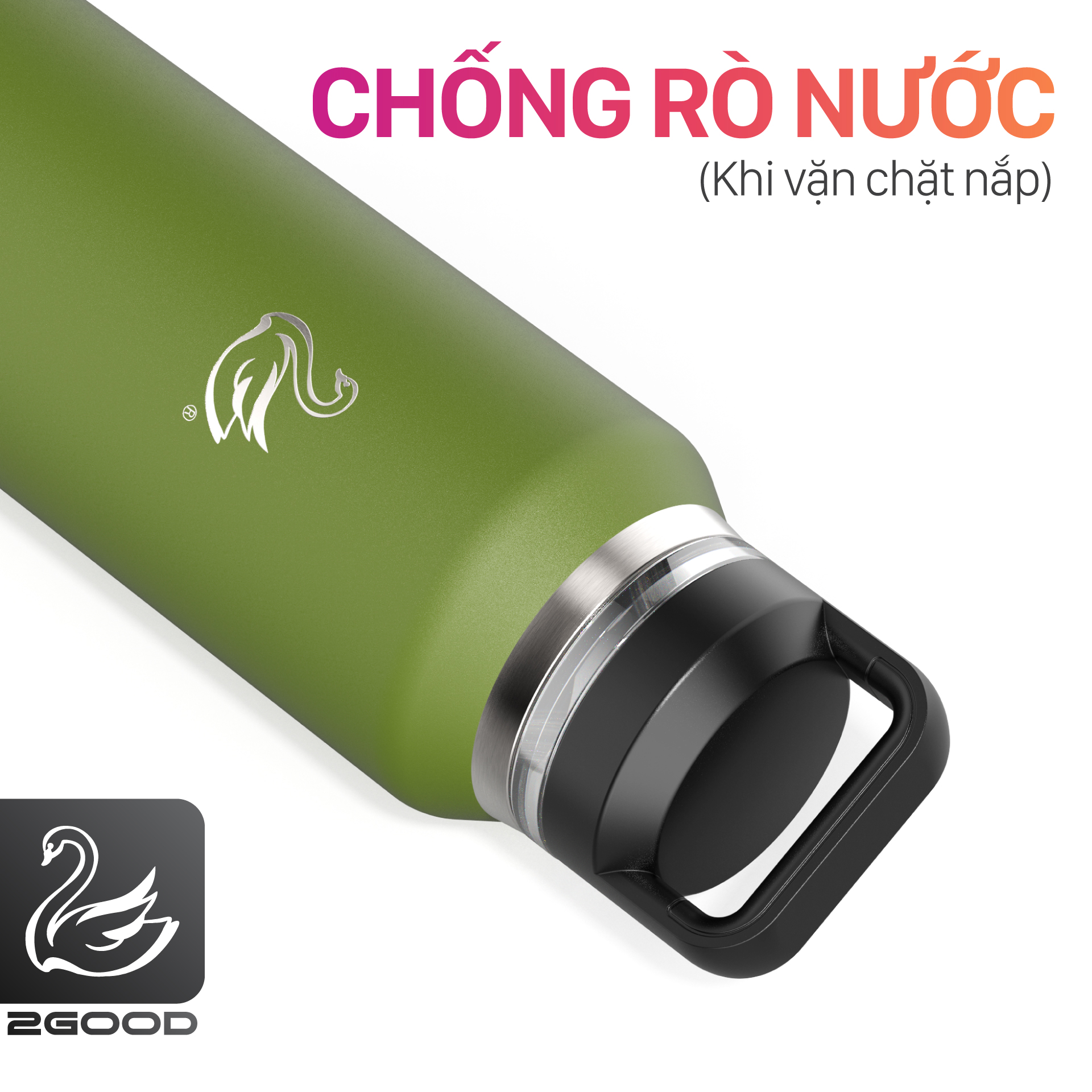 Bình giữ nhiệt 2GOOD Chug Cap CC-01 (1000ml)