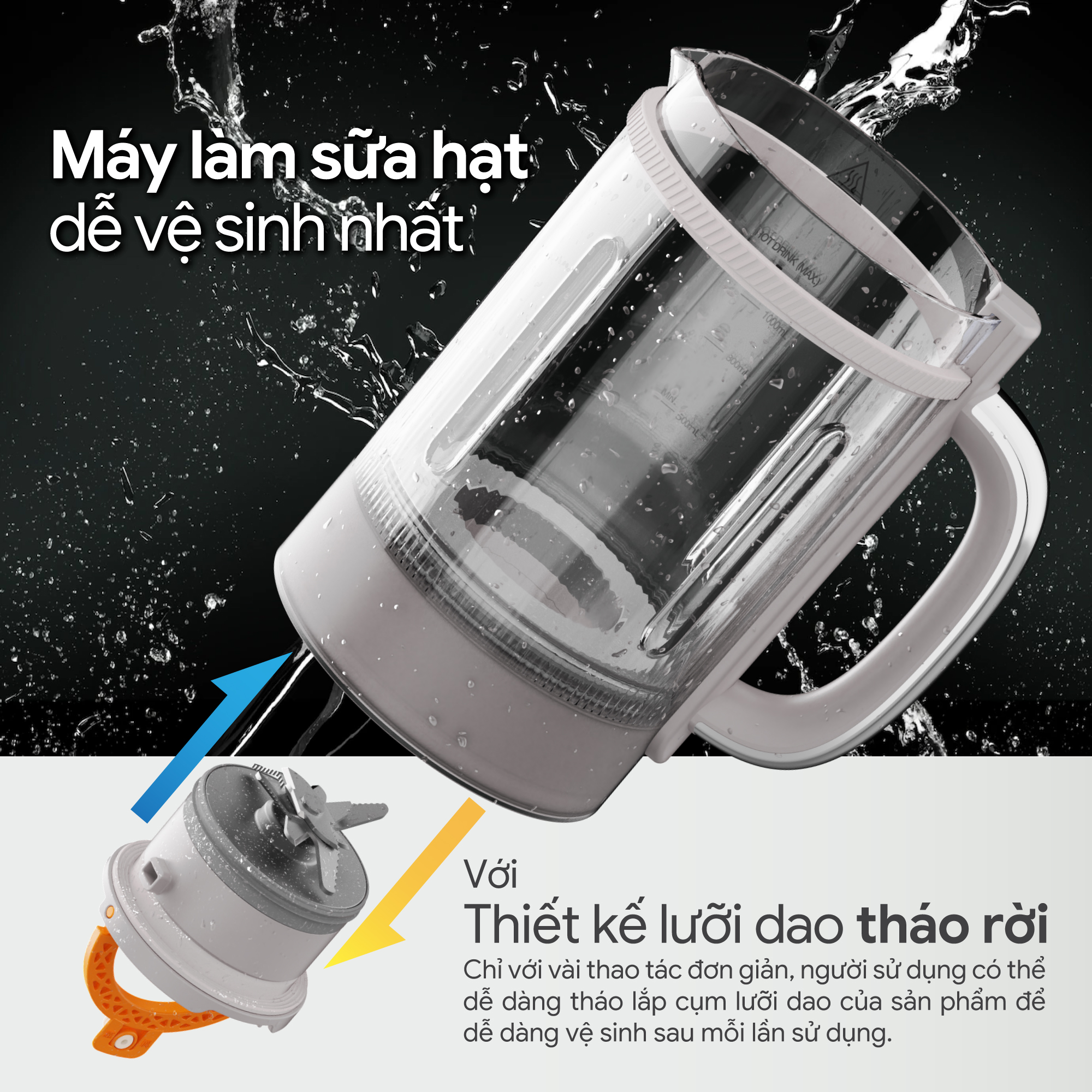 Máy Làm Sữa Hạt 2GOOD SONA 6 (1,8 lít)